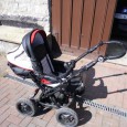 Hartan Kombikinderwagen zu verkaufen Inkl. Tragetasche mit extra Matratze, Regenschutz, Fliegergitter und Sonnenschutz Bei Bedarf mit Kiddy Board Zustand sehr gut. VHB 130 Euro Tel...