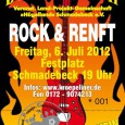 ROCK + RENFT Neues von DORFROCK Schmadebeck ROCK + RENFT ist das Motto des DORFROCKs Nr. XVII am 06.07.2012 in Schmadebeck. Nach der gestrigen Vorstandssitzung der Land-Projekt-Gemeinschaft (L.P.G.)...