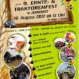Am Sonnabend den 19.08.17 ab 12.00 findet das 9. Ernte und Traktorenfest in Jennewitz statt. Mittag kann schon auf dem Platz gegessen werden! Der Landtechnikverein […]