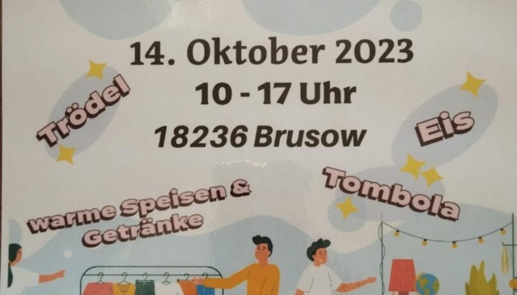 Flyer 4. Dorfflohmarkt