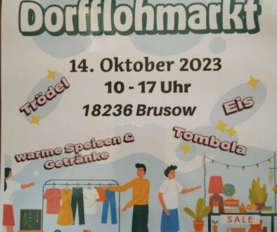 Flyer 4. Dorfflohmarkt